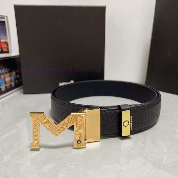 MontblancMaterial: Leather Belt with 100% Head Layer. The leather belt is guaranteed to be g wmm07fby - Image 4