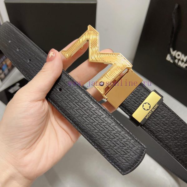 MontblancMaterial: Leather Belt with 100% Head Layer. The leather belt is guaranteed to be g wmm07fby - Image 7