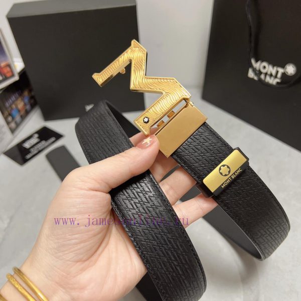 MontblancMaterial: Leather Belt with 100% Head Layer. The leather belt is guaranteed to be g wmm07fby - Image 8