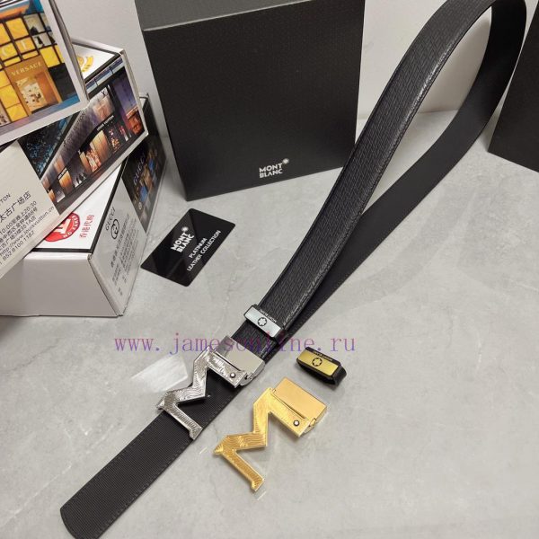 MontblancMaterial: Leather Belt with 100% Head Layer. The leather belt is guaranteed to be g tixbxixb