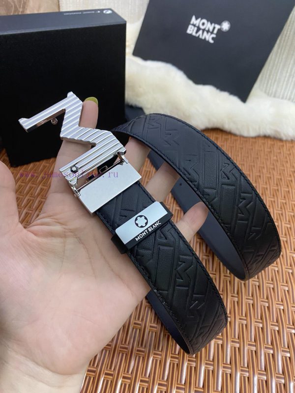 MontblancMaterial: Leather Belt with 100% Head Layer. The leather belt is guaranteed to be g av6zpvpc - Image 3