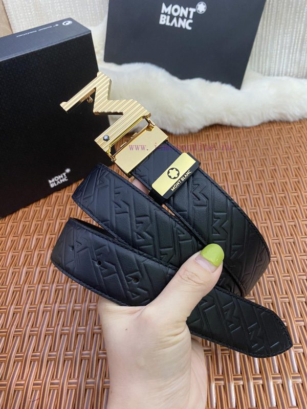 MontblancMaterial: Leather Belt with 100% Head Layer. The leather belt is guaranteed to be g qhnm6m9q