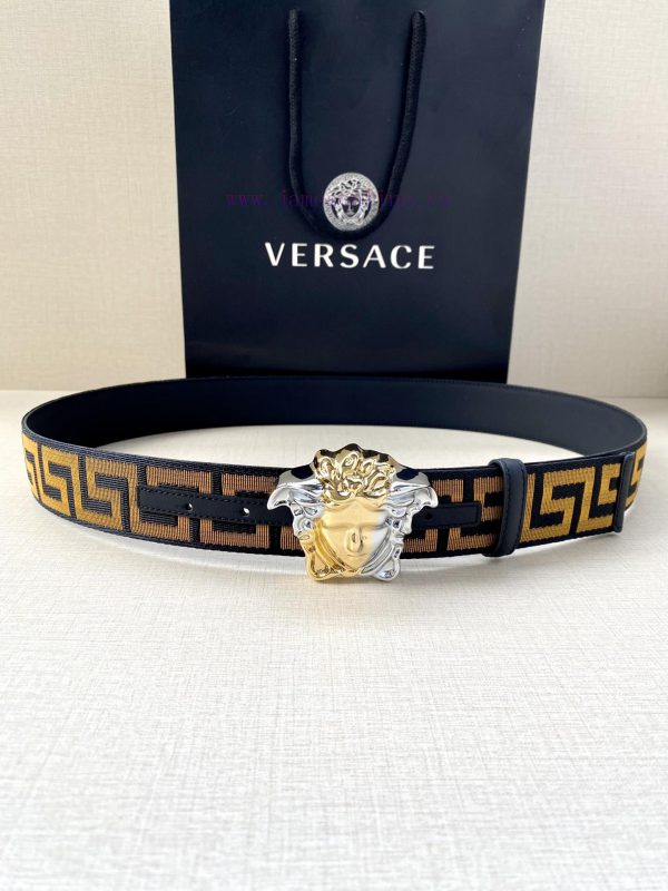 Width 3.8cm Versace This satin belt from Versace has a very casual style, adorned with the i 4d0j4ggb - Image 4