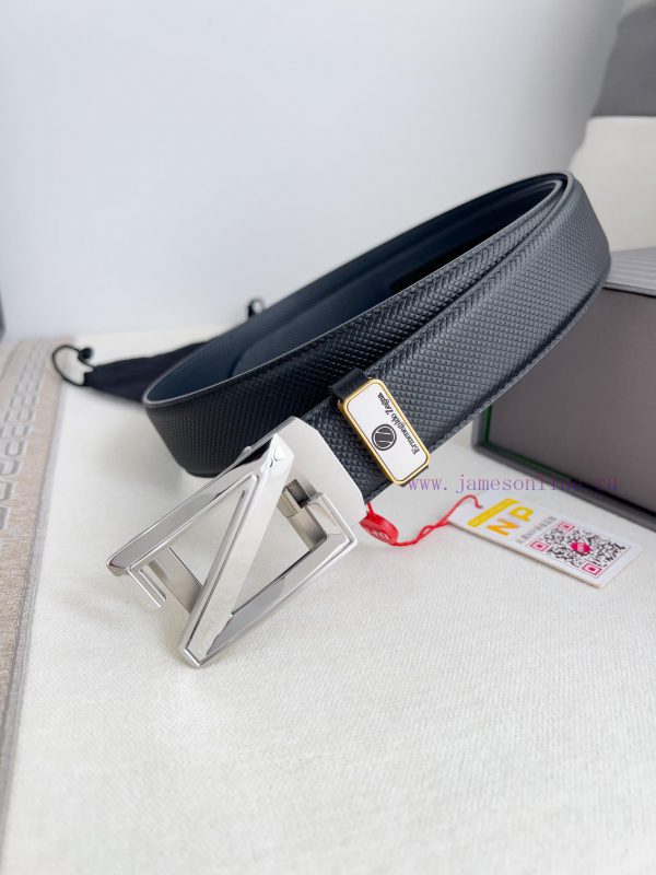 Jenny Ermenegido Zelma. Belt Automatic BeltPure steel material automatic buckle, top layer c 00k5w5dk