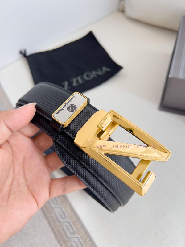 Jenny Ermenegido Zelma. Belt Automatic BeltPure steel material automatic buckle, top layer c 8fmmwc8a - Image 4
