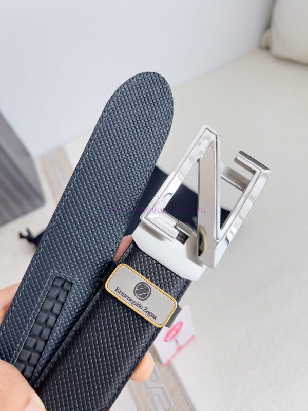 Jenny Ermenegido Zelma. Belt Automatic BeltPure steel material automatic buckle, top layer c 8fmmwc8a - Image 9