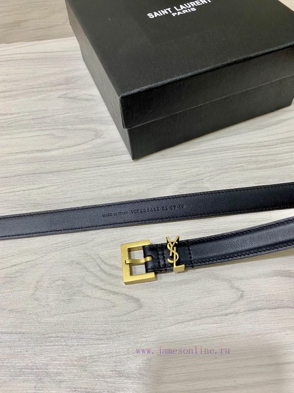 YSL Saint Laurent 20mm strap is made of double-sided cowhide, the same style, special for th 80oojwoe - Image 6