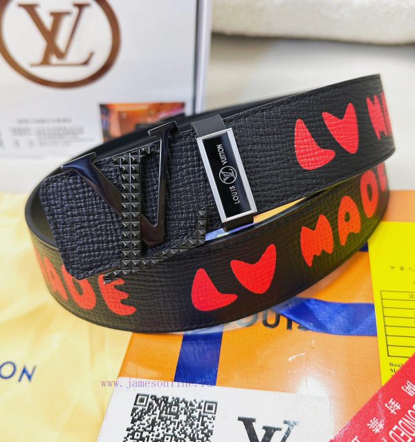 Belt LV Louis ReproductionThe waistband is made of 100% head layer cowhide, ensuring a genui moc4b4ka