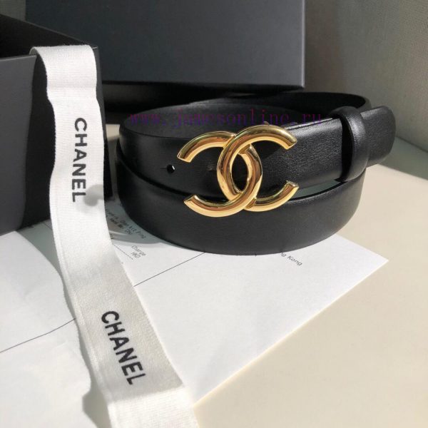 Chanel Women's Belt Product Width 3.0CM Double sided original cowhide leather, soft and deli 4a3ts88s - Image 5