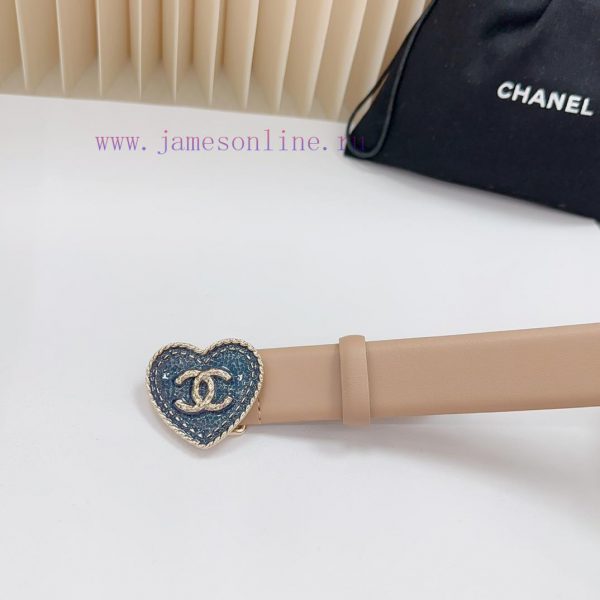3.0cm Chanel new belt, double-sided top layer cowhide material, length. 758.80.85.90.95.100 uecxq1vo - Image 7