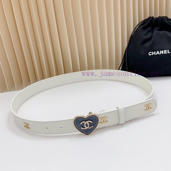 3.0cm Chanel new belt, double-sided top layer cowhide material, length. 758.80.85.90.95.100 566dzbaz