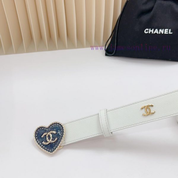 3.0cm Chanel new belt, double-sided top layer cowhide material, length. 758.80.85.90.95.100 566dzbaz - Image 8