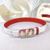 4.0cm Valentino new belt, double-sided top layer cowhide material, length 75.80.85.90.95.100 qauv4dmj