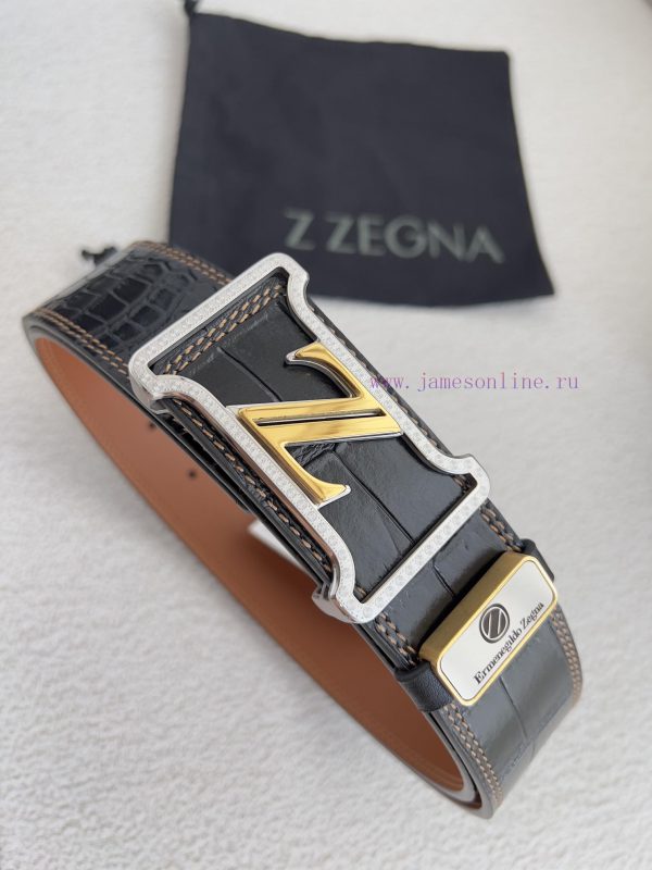 Jenny Ermenegido Zelma. Belt and beltPure steel material buckle, top layer cowhide buckle wi 98mdc0de - Image 6