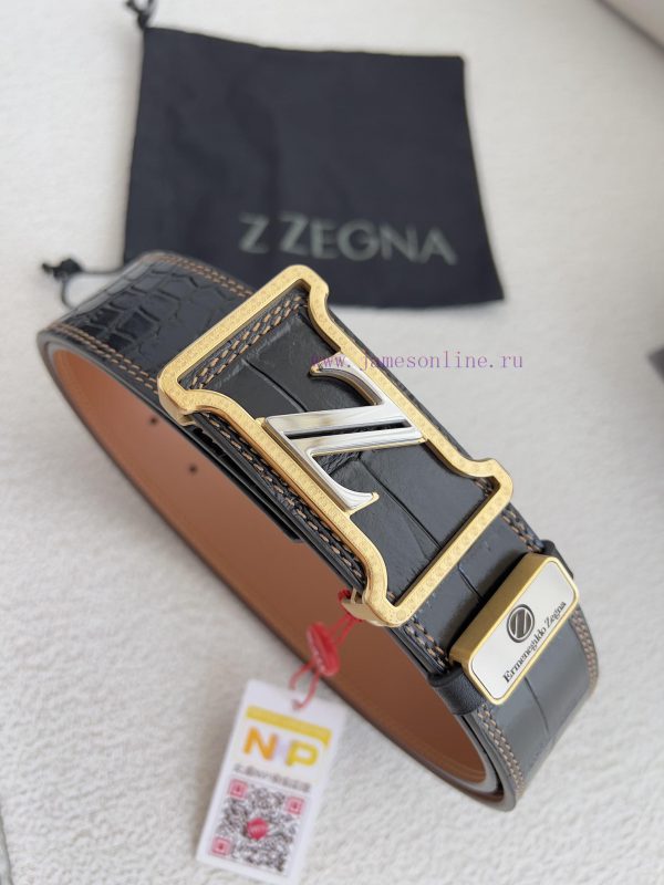 Jenny Ermenegido Zelma. Belt and beltPure steel material buckle, top layer cowhide buckle wi 98mdc0de - Image 7