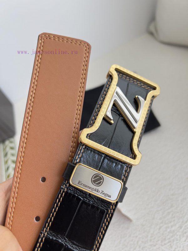 Jenny Ermenegido Zelma. Belt and beltPure steel material buckle, top layer cowhide buckle wi 98mdc0de - Image 9