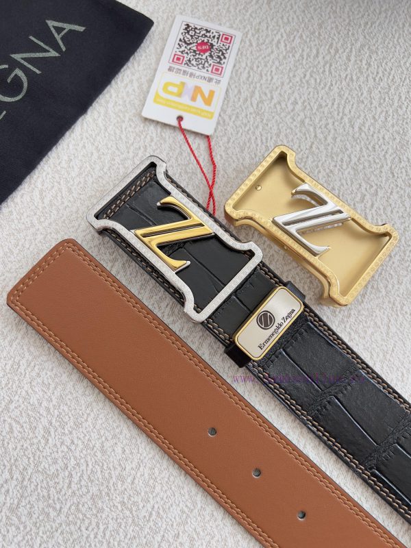 Jenny Ermenegido Zelma. Belt and beltPure steel material buckle, top layer cowhide buckle wi 98mdc0de - Image 10