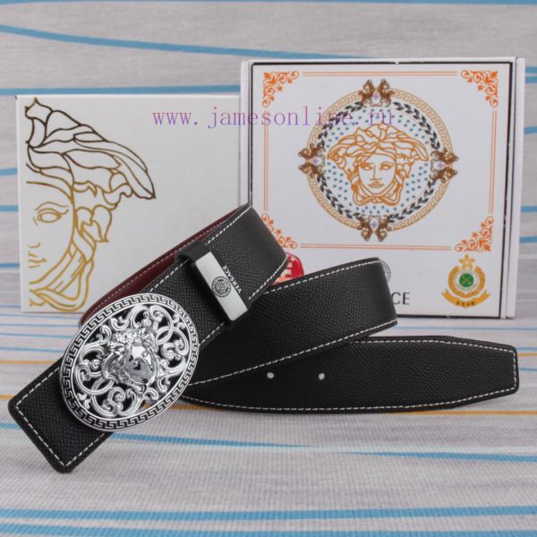 Belt belt Versace cowhide beltMen's belt material: 100% head layer cowhide belt, guaranteed 78flz8ki