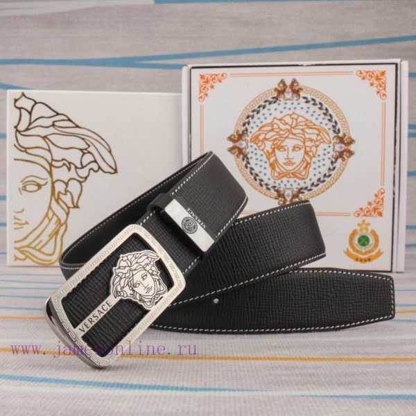 Belt belt Versace cowhide beltMen's belt material: 100% head layer cowhide belt, guaranteed 9zigunct