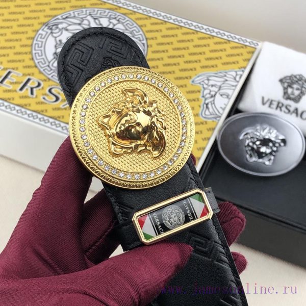 Double buckle head set can be fastened individuallyDelivery and Purchasing Gift BoxVERSACE D 7muade7g