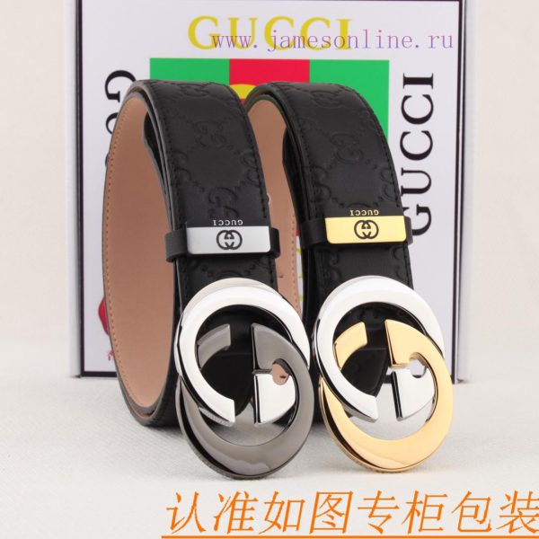 Belt and belt Gucci leather beltMen's belt material: 100% head layer cowhide belt, guarantee 98rkni1a - Image 10