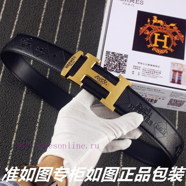 Belt Hermes Her...mes.0The waistband is made of 100% cowhide, ensuring genuine leather. The s4h1nhp5 - Image 4