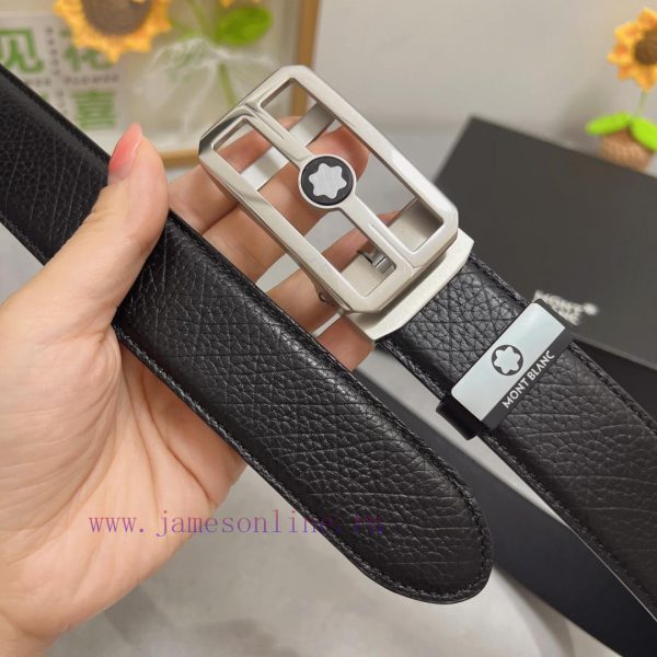 Montblanc Automatic BeltMaterial: Leather Belt with 100% Head Layer. The leather belt is gua 74qq7asg - Image 4