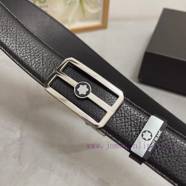 Montblanc Automatic BeltMaterial: Leather Belt with 100% Head Layer. The leather belt is gua 74qq7asg - Image 7