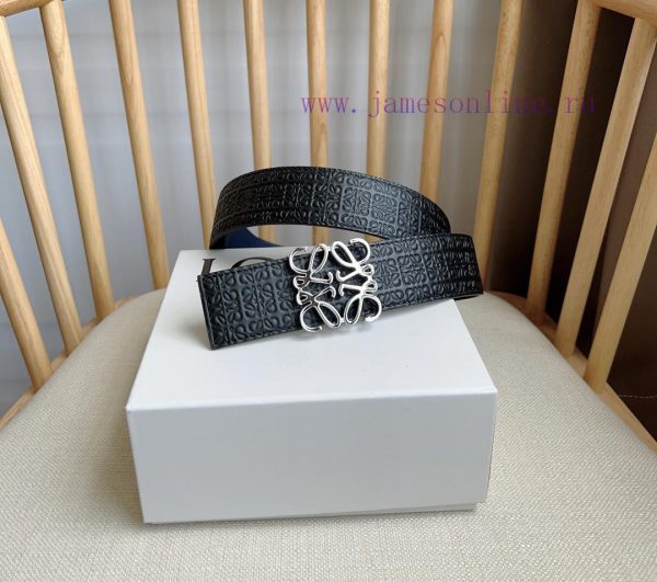 LOEWE's latest same style waist belt [Celebration] [Celebration] Double sided top layer cowh xbwz114a