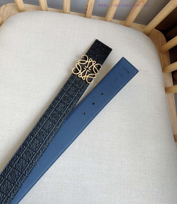 LOEWE's latest same style waist belt [Celebration] [Celebration] Double sided top layer cowh 17hr3slg - Image 4