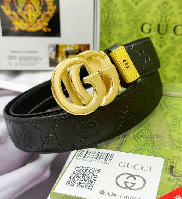 Belt Gucci Gucci automatic buckle-Belt replica Gucci The automatic belt series is made of 10 l4ccuv2t
