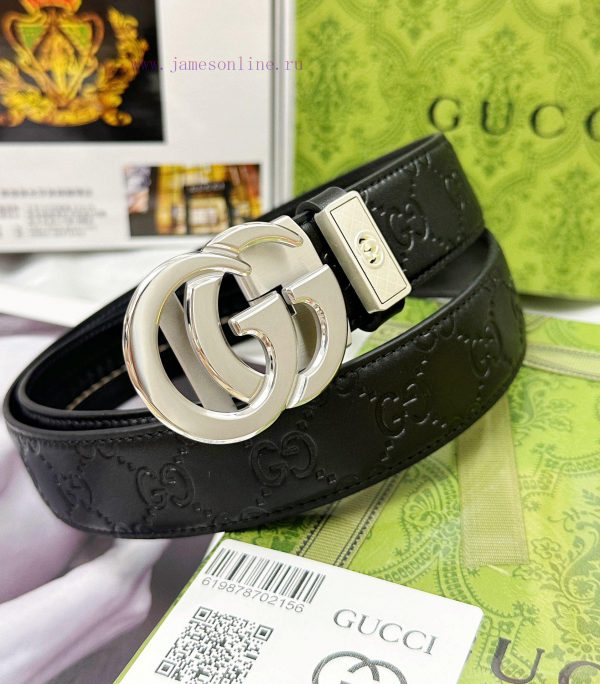 Belt Gucci Gucci automatic buckle-Belt replica Gucci The automatic belt series is made of 10 lae6drdc