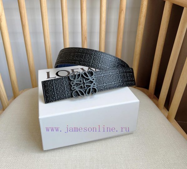LOEWE's latest same style waist belt [Celebration] [Celebration] Double sided top layer cowh mmcnyvz0