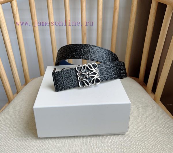 LOEWE's latest same style waist belt [Celebration] [Celebration] Double sided top layer cowh bm2q2bnu