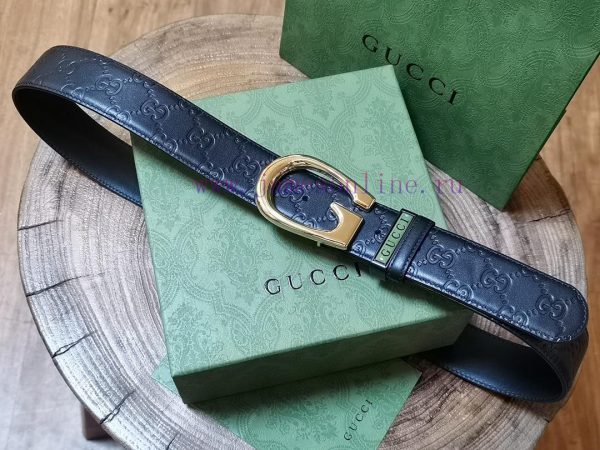 ￥ comes with a complete gift box Gucci. GucciFull set of 3.8cm imported calf leather embossi 5dsops7h