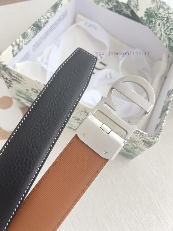 Dior Dior Belt ️ Automatic BeltAutomatic buckle, made of pure steel material, equipped with ttf9zsat - Image 6