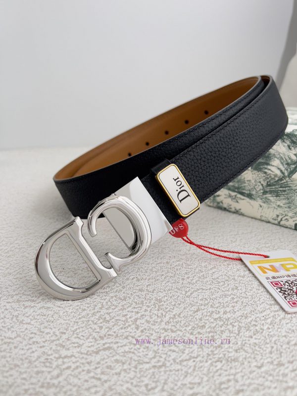 Dior Dior. Belt and beltBuckle, original classic buckle, photographed in real life, top laye 5moaje2x