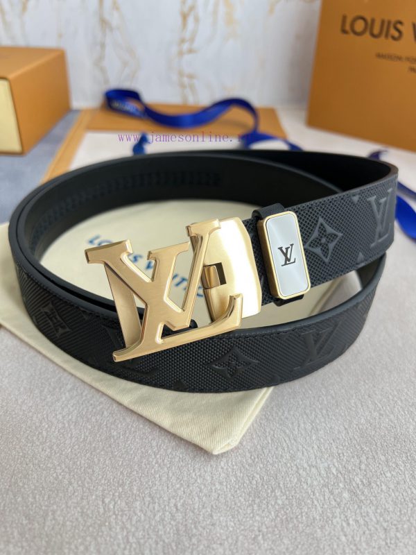 LV... Louis Vuitton Belt ️ Automatic BeltAutomatic buckle, made of pure steel material, with qrmigwll