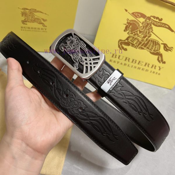 BurberryMaterial: Leather Belt with 100% Head Layer. The leather belt is guaranteed to be ge gzeg94v9 - Image 6