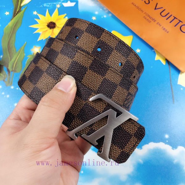 LOUIS VUITTON fashion versatile belt, top of the line cowhide on sale, top of the line produ dfzoojct - Image 9