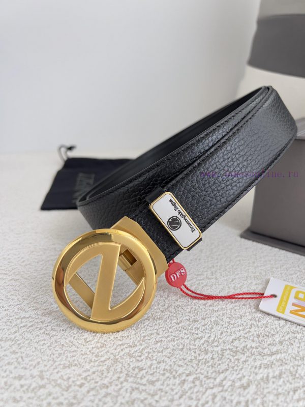 Jenny Ermenegido Zelma. Belt Automatic BeltPure steel material automatic buckle, top layer c wfkjzs5x - Image 3
