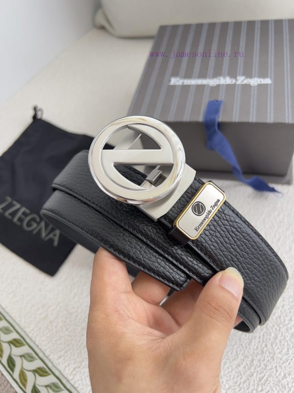 Jenny Ermenegido Zelma. Belt Automatic BeltPure steel material automatic buckle, top layer c wfkjzs5x - Image 4