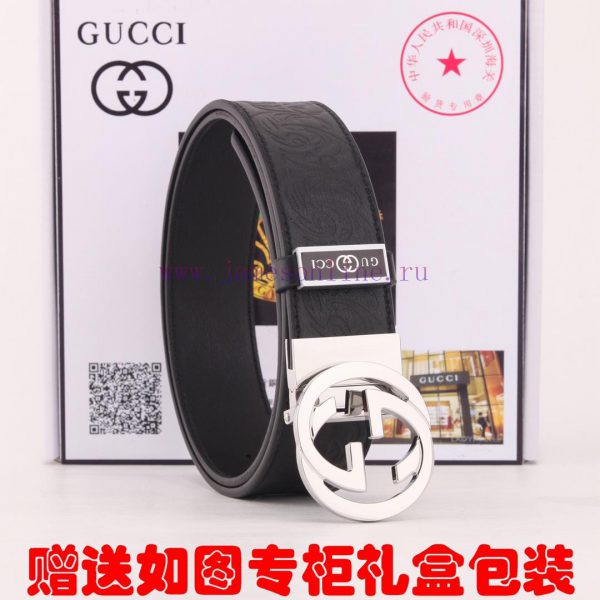 Belt Gucci Gucci double-sidedBelt made of 100% head layer cowhide, rotatable, dual color bel uuw0lwvg
