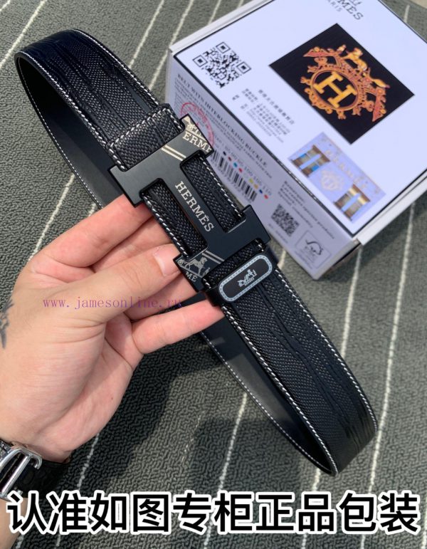 Belt Hermes Her...mes️The waistband is made of 100% cowhide, ensuring genuine leather. The 2 oxicnj81