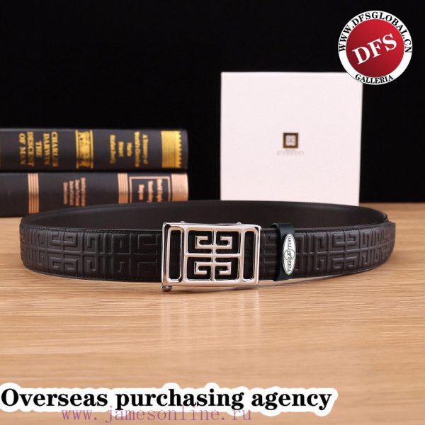 Complete setGivenchy @ DFS purchasing agent100% dual color pure steel buckle materialBelt ma wb311lwo - Image 5