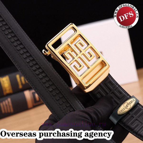Complete setGivenchy @ DFS purchasing agent100% dual color pure steel buckle materialBelt ma wb311lwo - Image 7