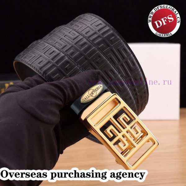 Complete setGivenchy @ DFS purchasing agent100% dual color pure steel buckle materialBelt ma wb311lwo - Image 8
