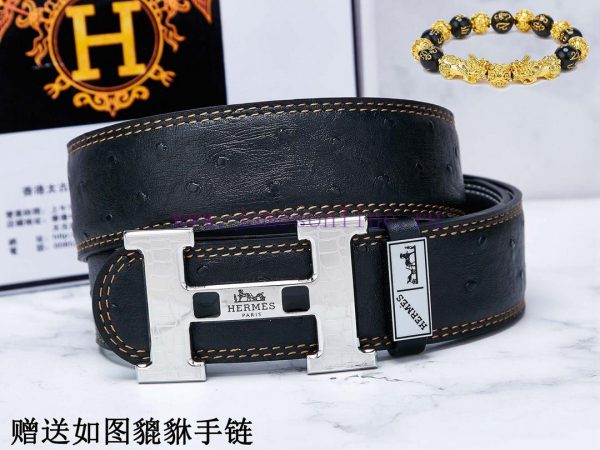 Belts from Herm è s Her...️The waist belt is made of 100% cowhide, ensuring that the genuine k8bheve3