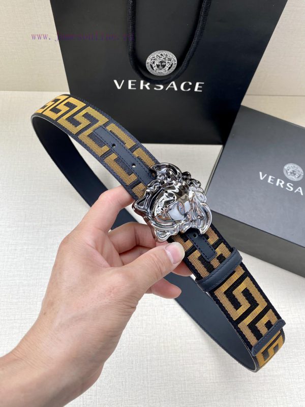 Width 3.8cm Versace This satin belt from Versace has a very casual style, adorned with the i k0ki75jx
