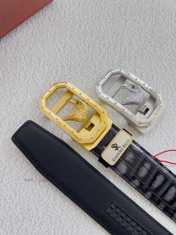 Stephen Ni Zhi Stefano Ricci Belt ️ Automatic BeltAutomatic buckle, made of pure steel mater oqgb07b0 - Image 10